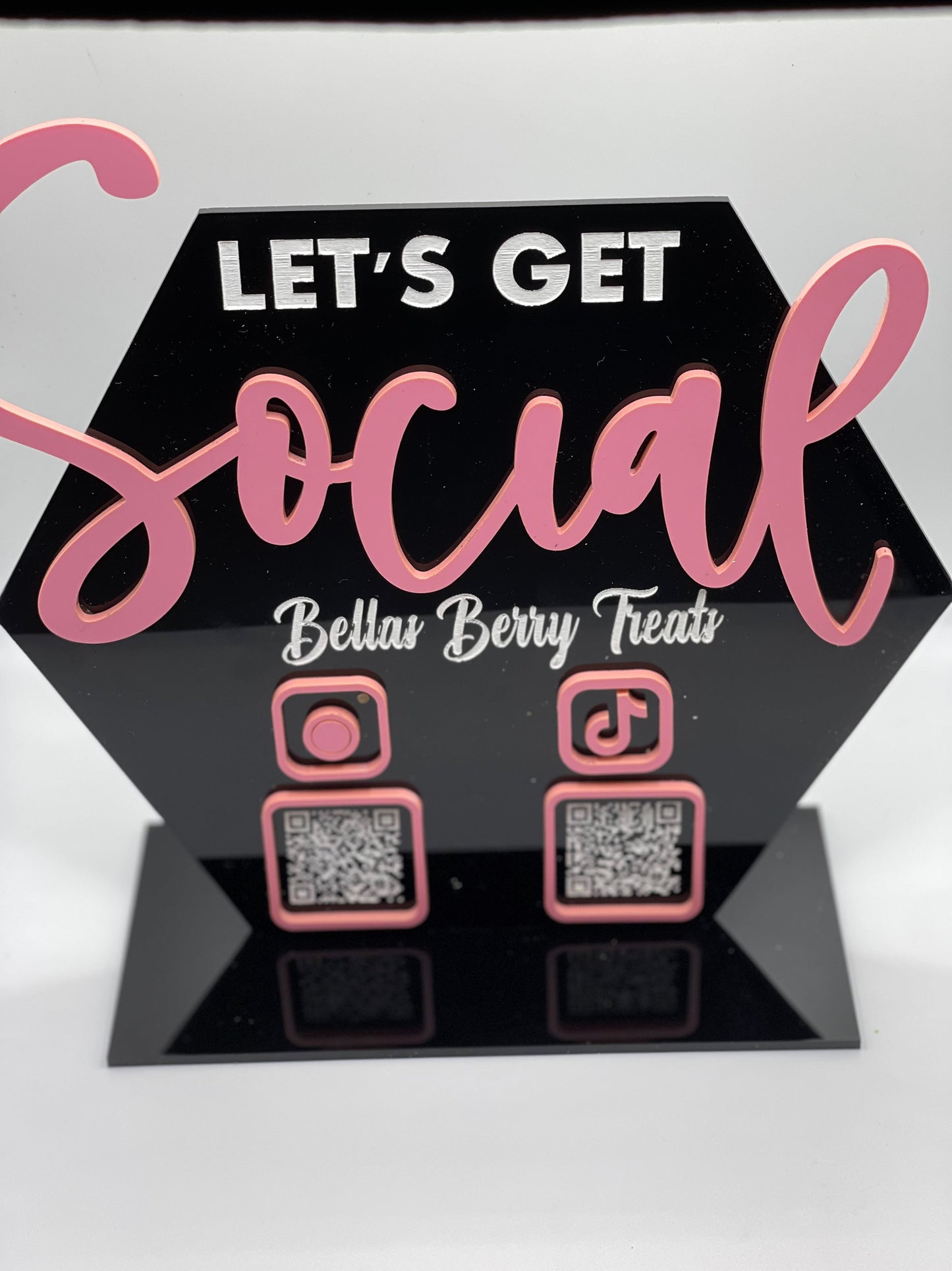 Business Social Media Sign