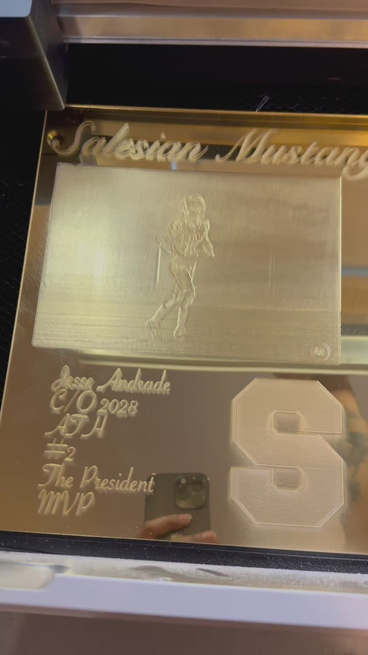 Custom Memory Plaque